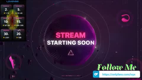 Ivy Nyxx online show from 02.09.25