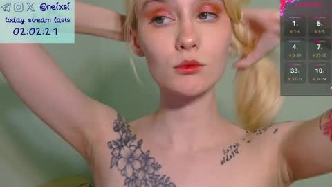 Snapshot of ixsi chatting on 04.22.26 Nina online show from 04.22.26