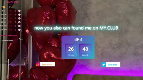 Snapshot of jane_meys chatting on 02.16.25 your kitty JANE roawww online show from 02.16.25