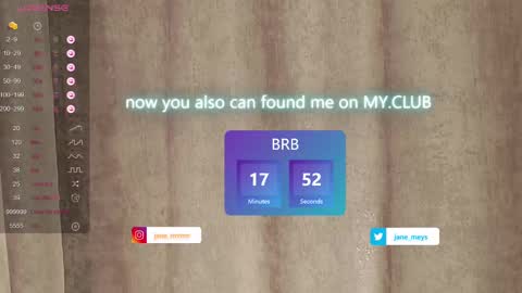 Snapshot of jane_meys chatting on 02.25.25 your kitty JANE roawww online show from 02.25.25