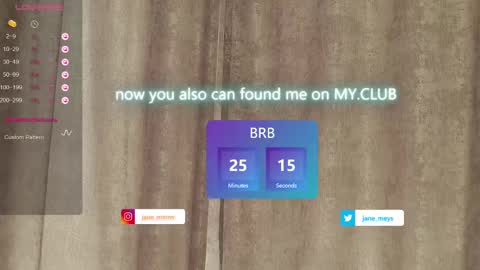 Snapshot of jane_meys chatting on 03.02.25 your kitty JANE roawww online show from 03.02.25