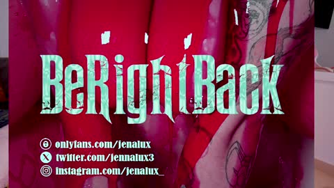Snapshot of jenalux_ chatting on 01.15.25 Jennalux online show from 01.15.25