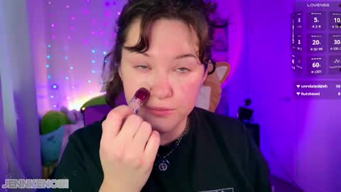 Snapshot of jennkenobi chatting on 02.24.26 Jenn online show from 02.24.26