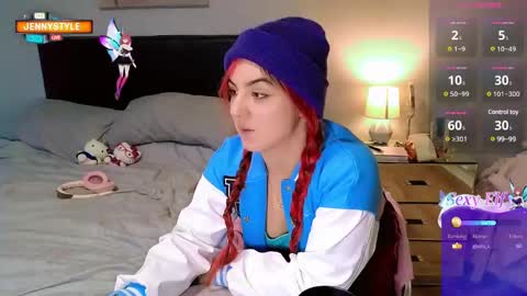 Snapshot of jenny_style chatting on 01.12.25 JennyStyle online show from 01.12.25