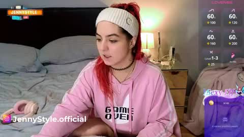 Snapshot of jenny_style chatting on 01.19.25 JennyStyle online show from 01.19.25