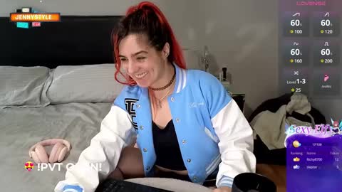 Snapshot of jenny_style chatting on 01.30.25 JennyStyle online show from 01.30.25