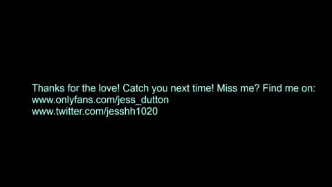 Snapshot of jess_dutton chatting on 05.15.26 Jessica online show from 05.15.26