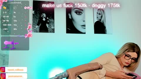 Snapshot of jessicameron chatting on 12.31.24 JESSI AND NAOMI online show from 12.31.24