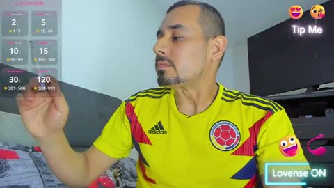 Snapshot of jhonyalzate chatting on 01.29.25 Jhony Alzate online show from 01.29.25