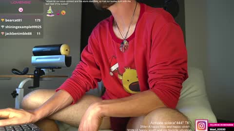 Snapshot of just_your_dreamboy chatting on 01.27.25 Maxi online show from 01.27.25