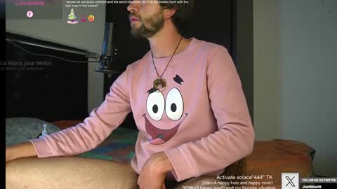 Snapshot of just_your_dreamboy chatting on 01.30.25 Maxi online show from 01.30.25