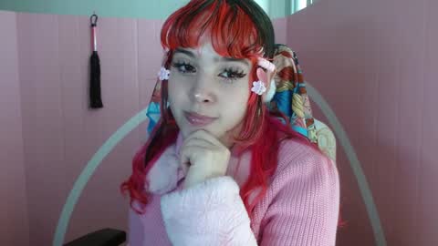 Snapshot of kairilovescumm chatting on 01.29.25 Kairi online show from 01.29.25