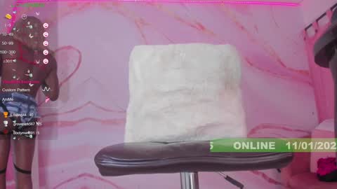 Snapshot of karlaebony_ts chatting on 01.11.25 KARLA online show from 01.11.25