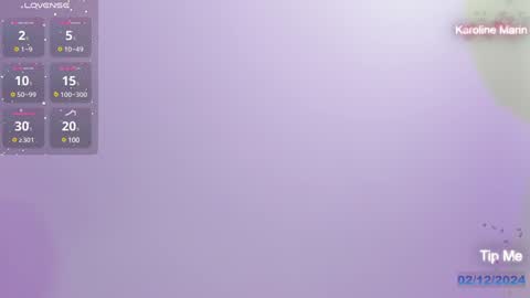 Snapshot of karoline_marin chatting on 12.02.24 Karoline online show from 12.02.24