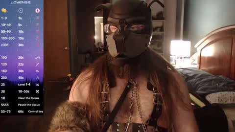 kinkywolf87 online show from 12.31.24