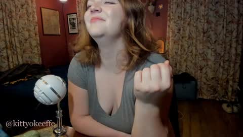 Snapshot of kittyokeeffe chatting on 12.05.24 Miss Kitty OKeeffe online show from 12.05.24