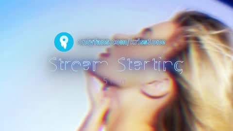 Snapshot of krissone chatting on 10.20.25 Kristina online show from 10.20.25