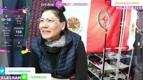 Snapshot of lainsaciableintensa chatting on 10.09.25 lainsaciableintensa online show from 10.09.25