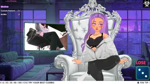 Snapshot of lana_the_virus chatting on 03.25.26 Lana The Virus online show from 03.25.26