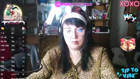 Snapshot of leona_harrison chatting on 12.24.24 Leona Harrison online show from 12.24.24