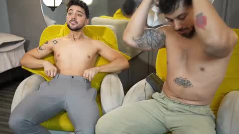 Snapshot of liam_and_luca chatting on 02.16.25 Liam Luca online show from 02.16.25