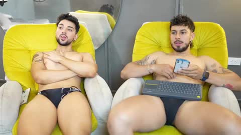 Snapshot of liam_and_luca chatting on 02.16.25 Liam Luca online show from 02.16.25