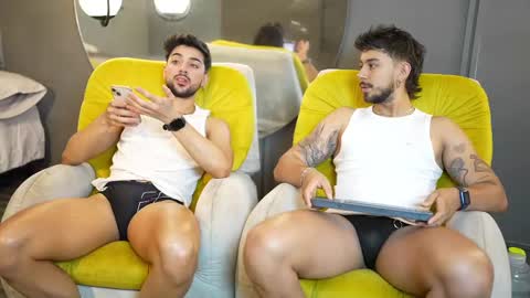 Snapshot of liam_and_luca chatting on 02.18.25 Liam Luca online show from 02.18.25