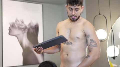 Snapshot of liam_and_luca chatting on 02.18.25 Liam Luca online show from 02.18.25