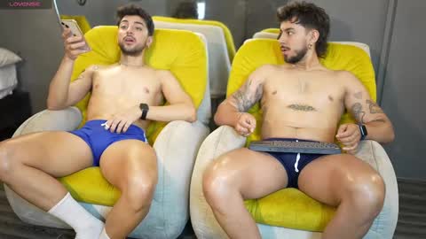 Snapshot of liam_and_luca chatting on 02.24.25 Liam Luca online show from 02.24.25