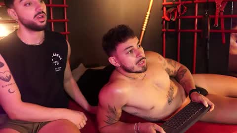 Snapshot of liam_and_luca chatting on 09.26.25 Liam Luca online show from 09.26.25