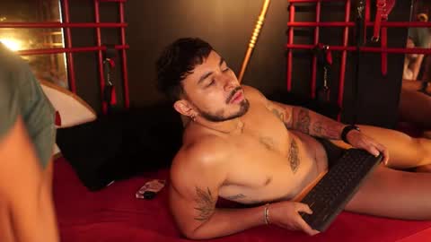 Snapshot of liam_and_luca chatting on 10.15.25 Liam Luca online show from 10.15.25