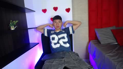 Snapshot of liam_sean chatting on 02.22.26 Liam online show from 02.22.26