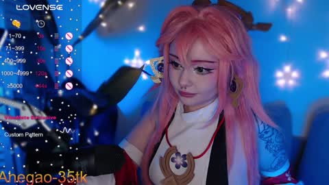 Hey im Lina Ur cosplay waifu  online show from 01.21.25