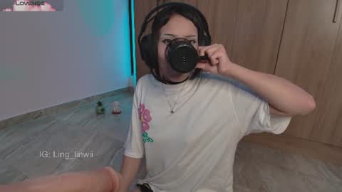 Snapshot of ling_meow chatting on 06.14.26 Ling online show from 06.14.26