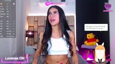 Snapshot of little__sophie18 chatting on 02.26.25 Sophie ---- connected from 1400 to 2100 Colombia time online show from 02.26.25