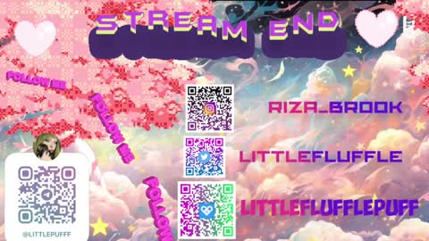 Snapshot of littleflufflepuff chatting on 01.15.25 Riza Riri Puff  online show from 01.15.25