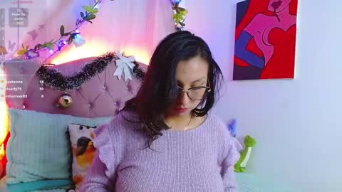 Snapshot of littlerouse_ chatting on 12.11.24 Ruby Rouse online show from 12.11.24