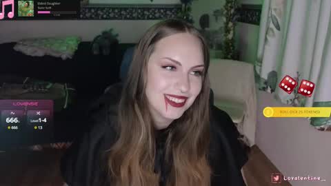 Lo Valentine online show from 10.31.25