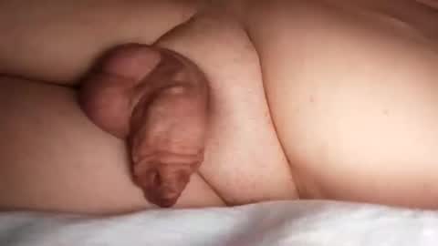 Men with small ballscock  long foreskin online show from 01.02.25