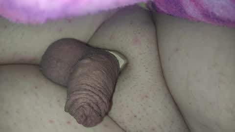 Men with small ballscock  long foreskin online show from 01.09.25