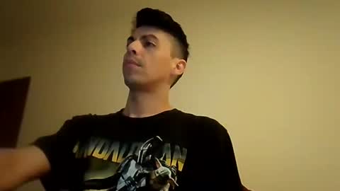 Snapshot of luckbcrod chatting on 10.31.25 Roddycock online show from 10.31.25