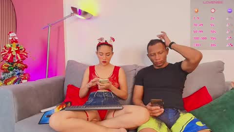 Snapshot of lustfullhouse54 chatting on 12.24.24 MIKE Y RUBY online show from 12.24.24