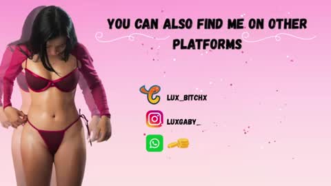 Snapshot of lux_bitchx chatting on 07.10.26 lux_bitchx online show from 07.10.26