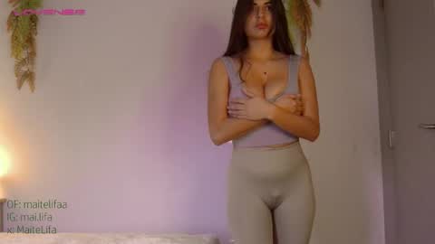 Snapshot of maitelifacb chatting on 01.22.25 Maite online show from 01.22.25