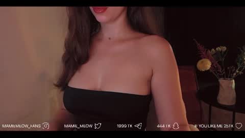 Snapshot of mamiemeow chatting on 07.19.26 Your Miss Alice online show from 07.19.26