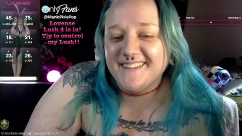 ManicPixiePop online show from 04.10.26