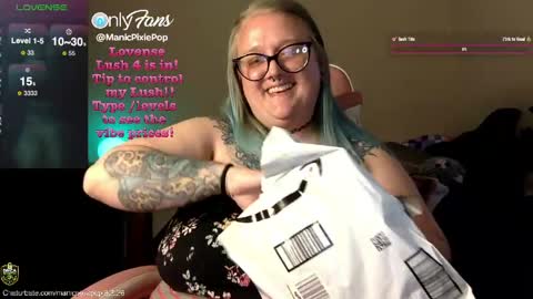 ManicPixiePop online show from 05.06.26