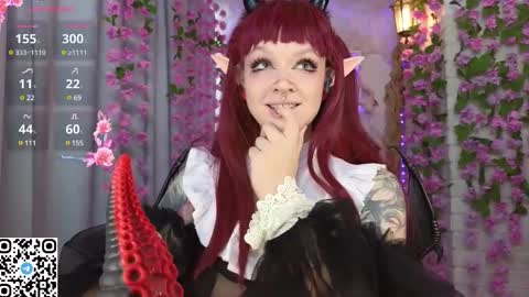 Snapshot of mao_me_meow chatting on 02.26.25 Sasha online show from 02.26.25