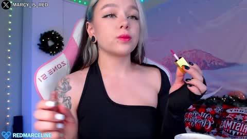 Snapshot of marceline_red chatting on 12.14.24 Lady Marceline online show from 12.14.24