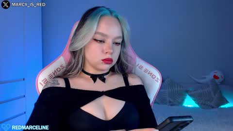 Snapshot of marceline_red chatting on 01.25.25 Lady Marceline online show from 01.25.25